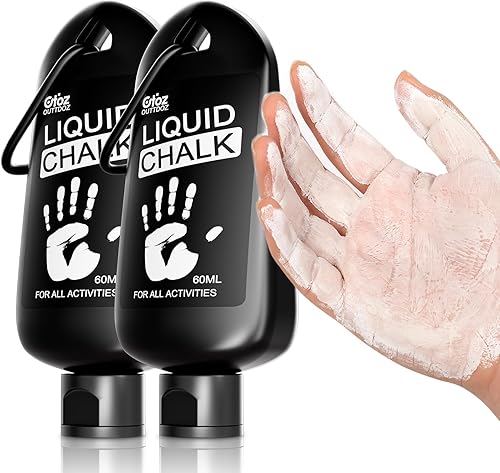 Tiza líquida de grado profesional para levantamiento de pesas, gimnasia, escalada en roca, baile, se seca en cuestión de segundos (2 onzas, 2