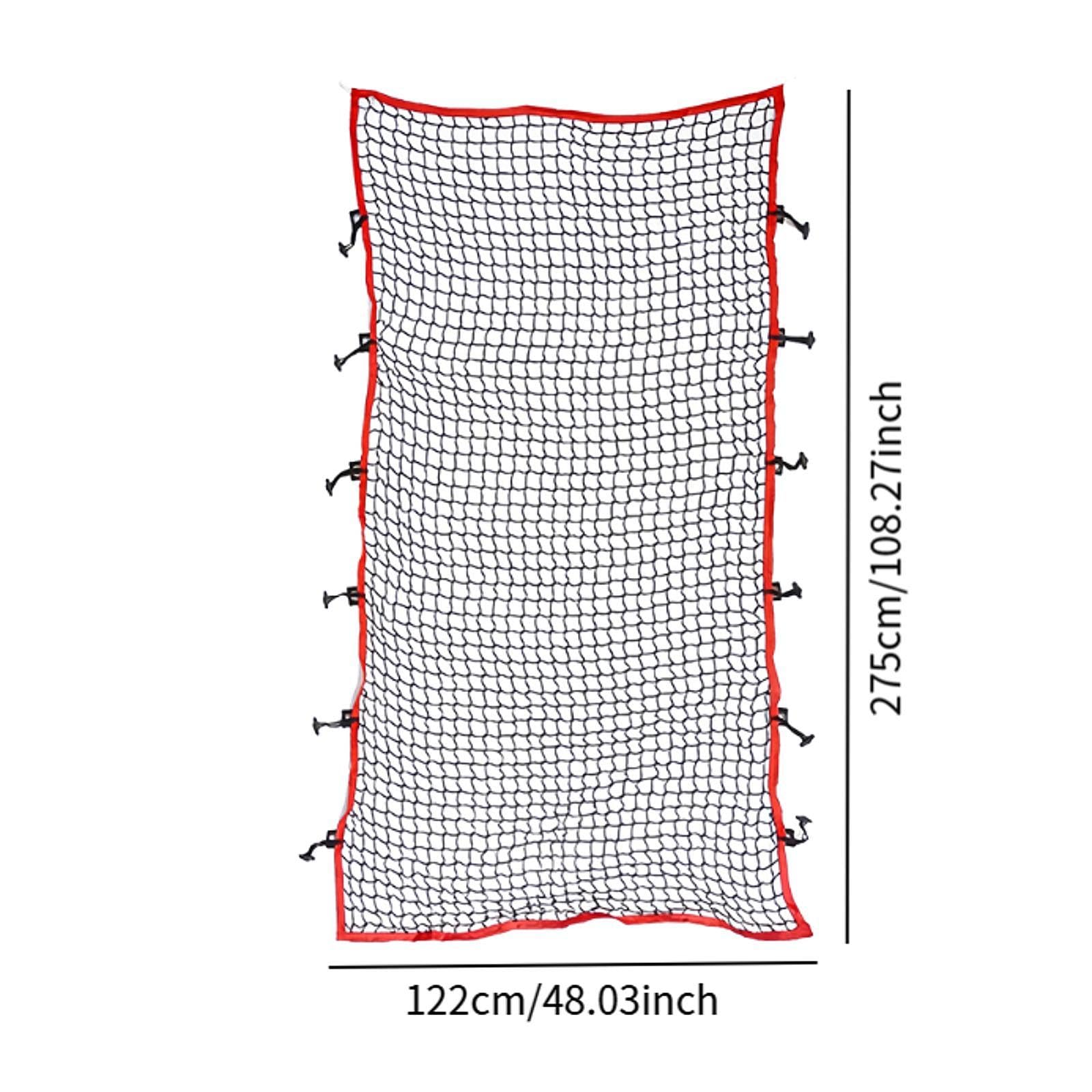 TISHITA Baseball Netz, Softball Wurftraining (120 X 270 cm), Pitchback