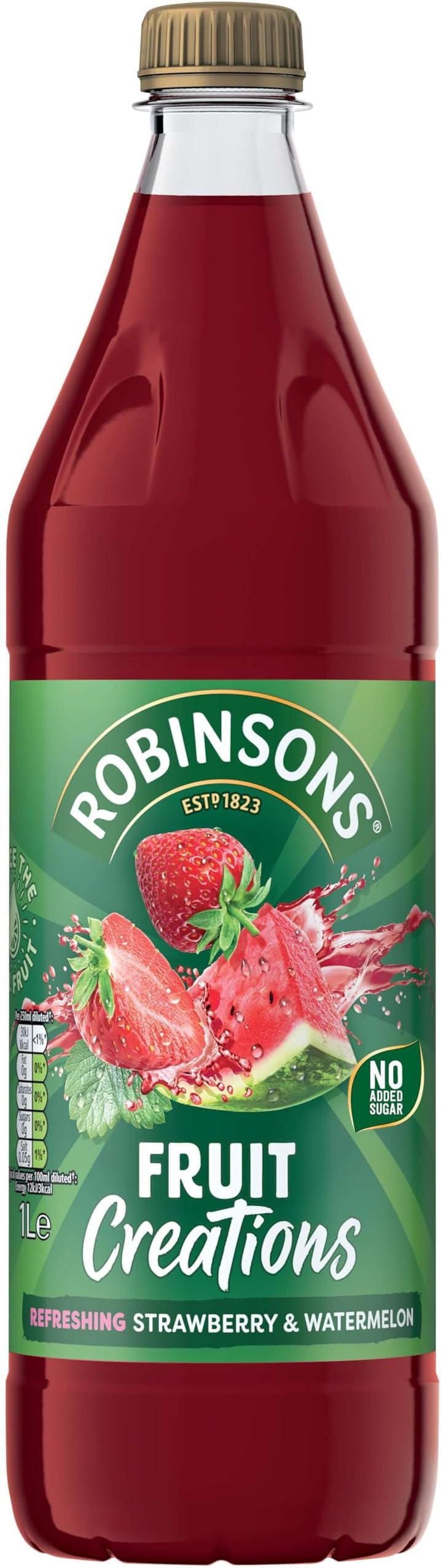 Robinsons Fruit Creations Strawberry & Watermelon 1 L (UK)
