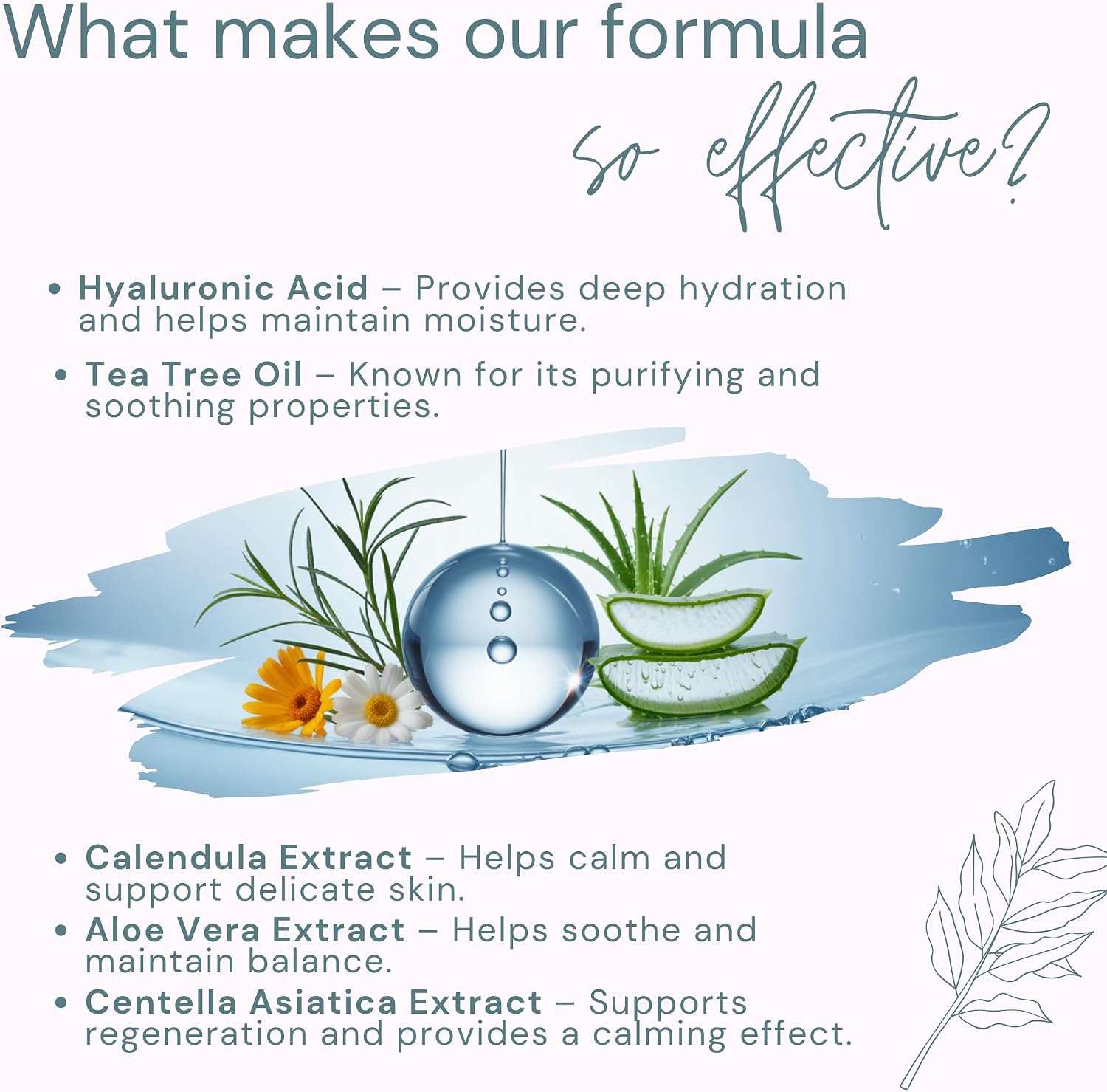 Vaginal Moisturizer for Women with Hyaluronic Acid - Hormone-Free - Intimate Moisturizer for Vaginal Dryness During Menopause - Ideal for Skin Revitalization, pH Balance & Post-Childbirth Recovery