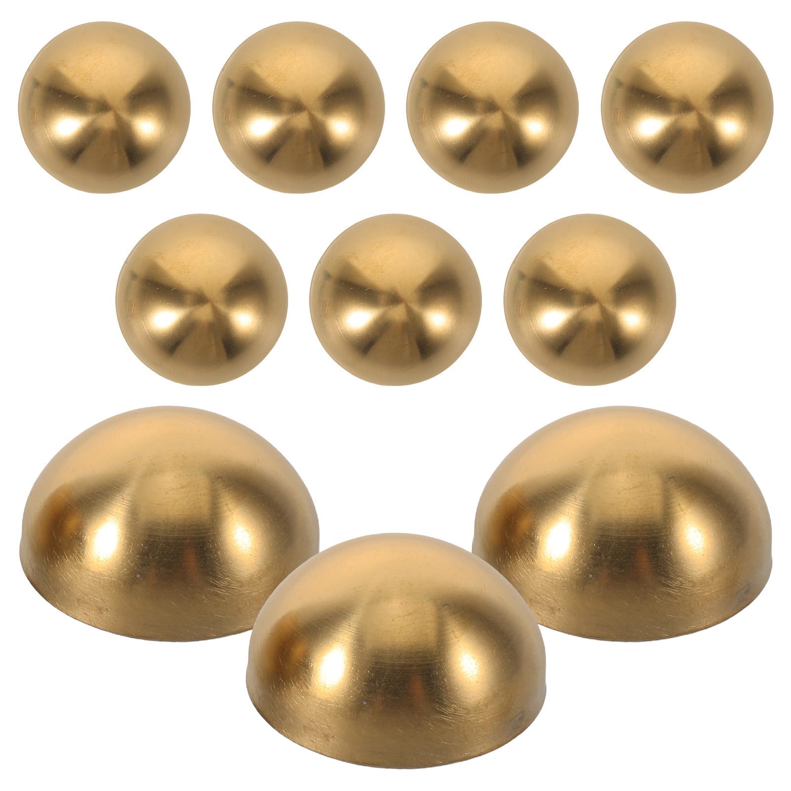 Tapones de rosca dorados en acero inoxidable Tofficu con acabado de lujo para detalles interiores