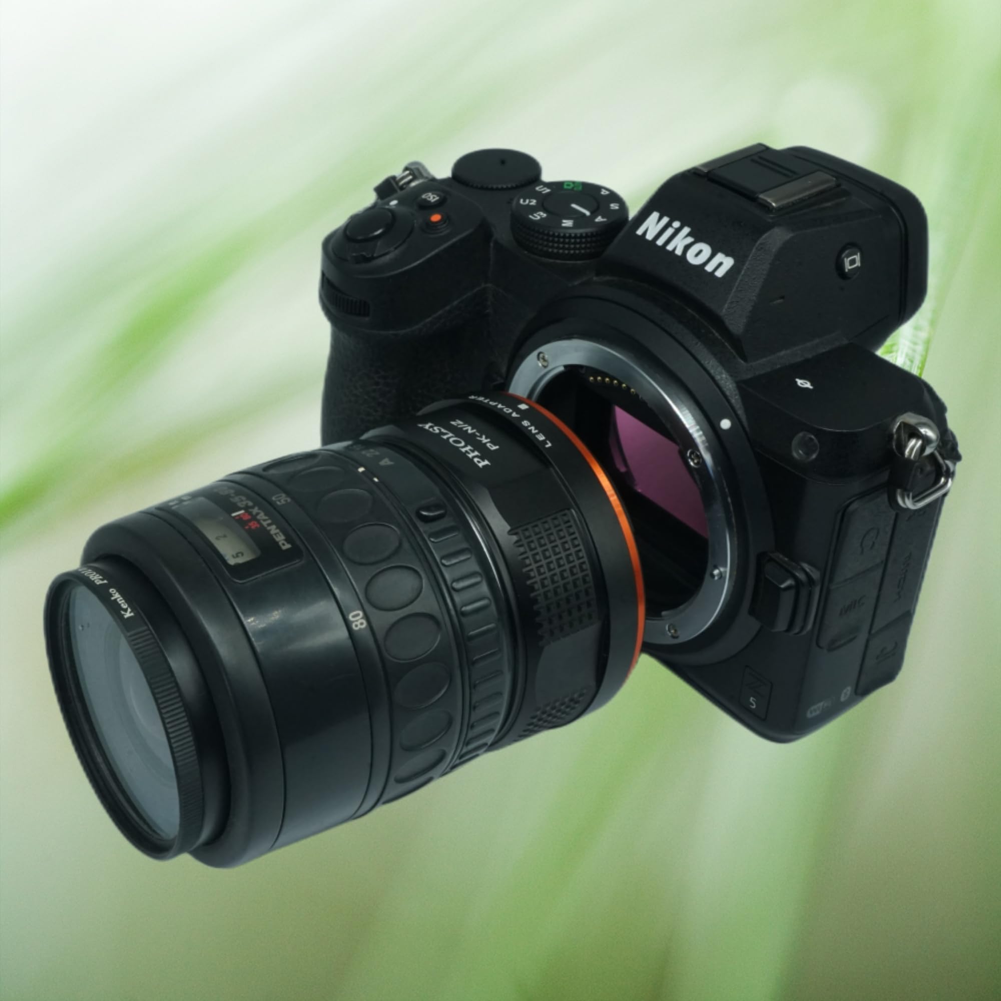 PHOLSY Lens Mount Adapter Manual Focus: Compatible with Pentax K Lens to Nikon Z Camera Body, Pentax K to Nikon Z - Image 3
