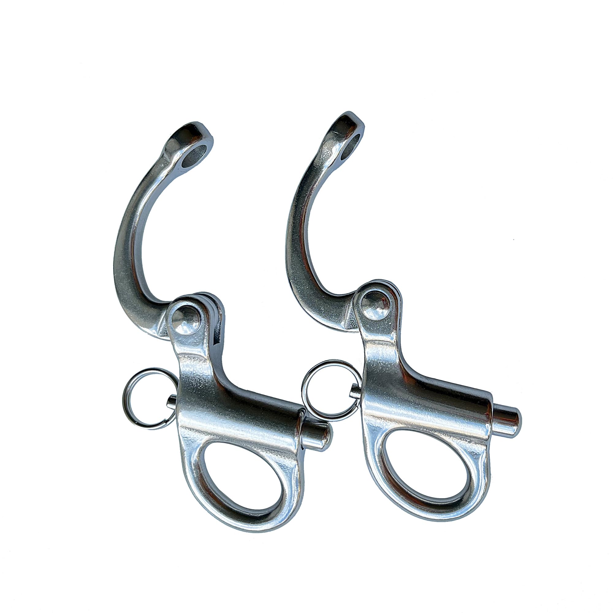 QualiTime Stainless-Steel Quick Release Shackle - 2.75