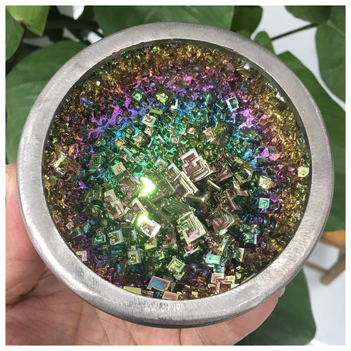 Piedras de cristal arco iris para iluminar tu salón con arte natural