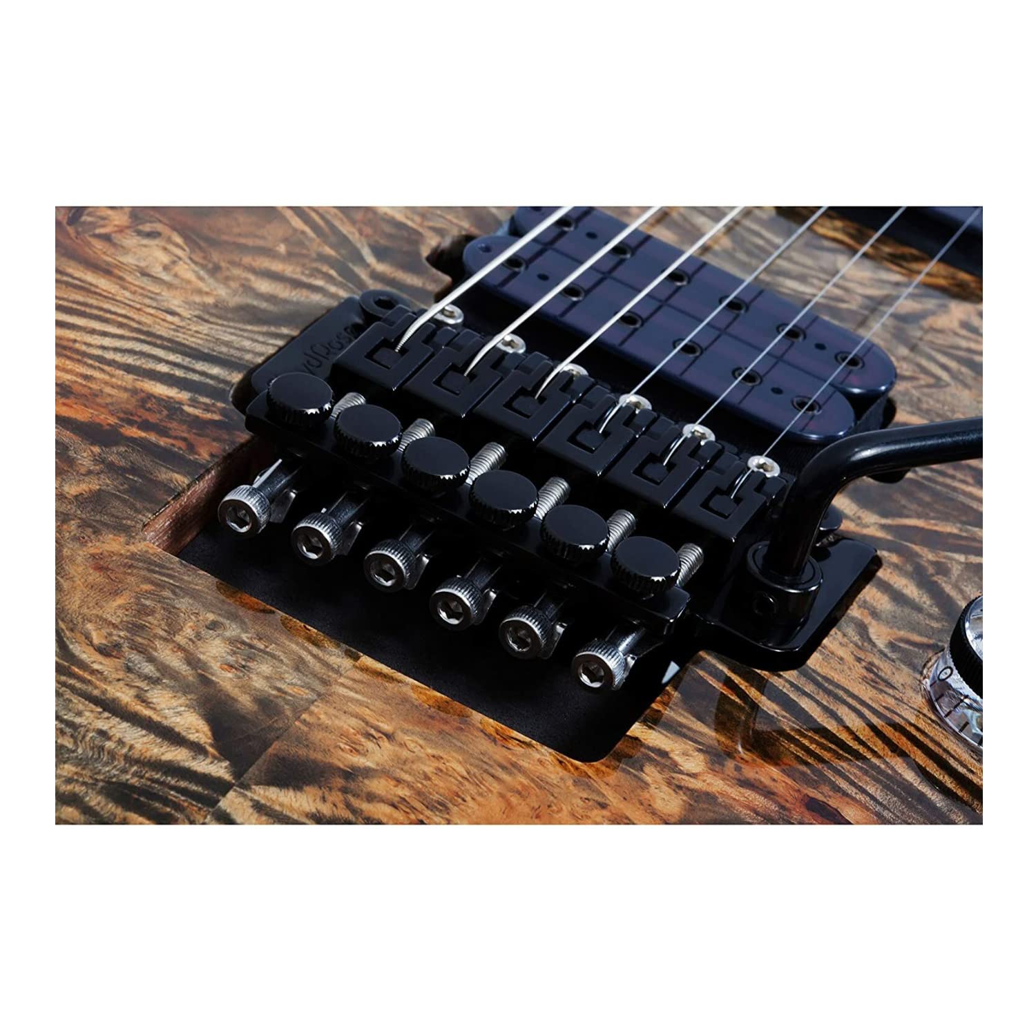 Schecter 2454 Omen Elite 6 FR Chitarra, Tastiera in Palissandro, Floyd Rose, Antracite