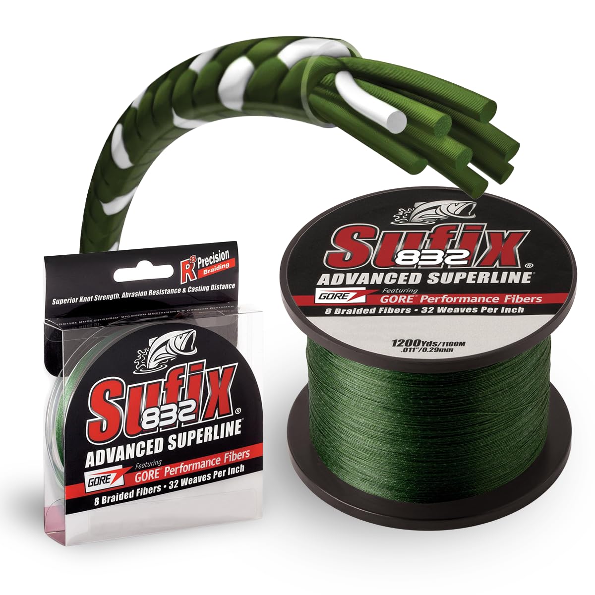 Amazon.com : Sufix 832 Braid Line-600 Yards (Green, 10-Pound) : Superbraid And Braided Fishing Line : Sports & Outdoors Amazon.com : Sufix 832 Braid Line-600 Yards (Green, 10-Pound) : Superbraid And Braided Fishing Line : Sports & Outdoors