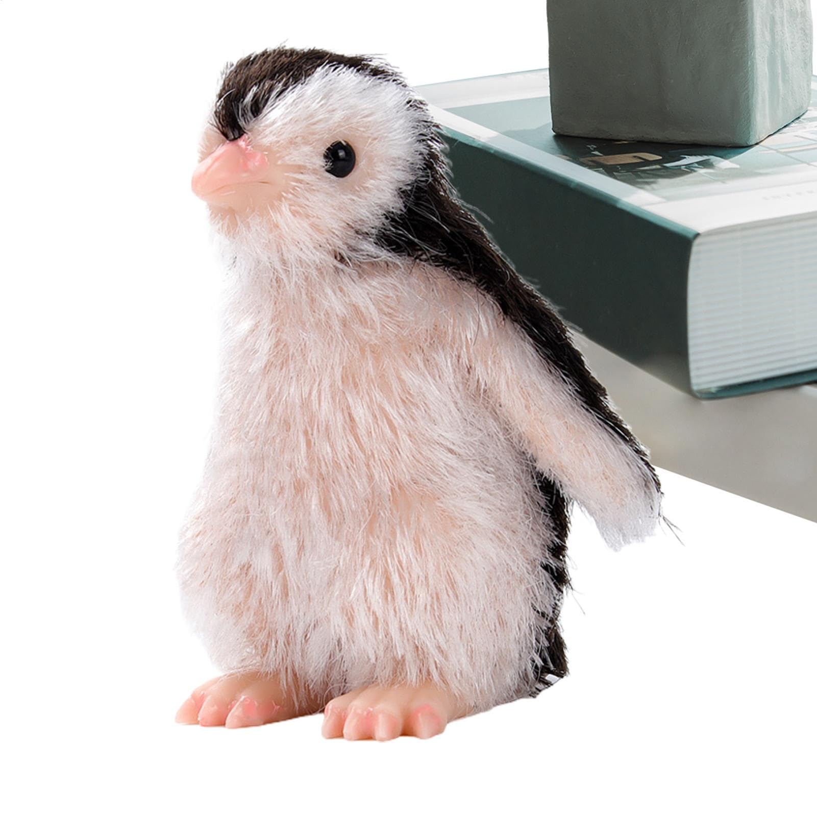 Statuette di pinguini in miniatura,figure di pinguini | Giocattoli di | figure di animali in silicone - Giocattolo da collezione simulato di dei cartoni animati per decorazioni per la casa, scrivan