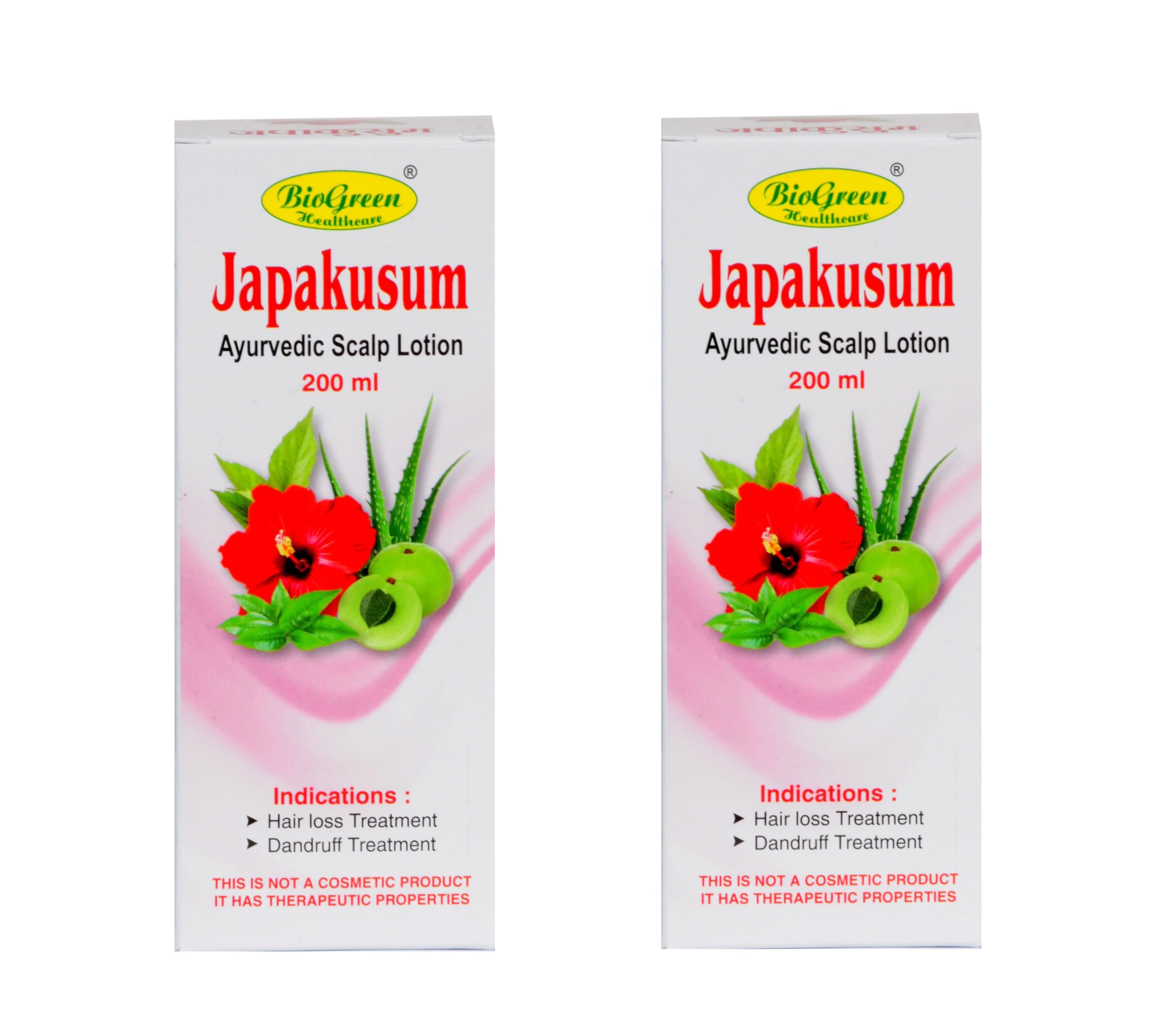 Japakusum Ayurvedic Scalp Lotion For Hair 400 ML (2 Pack of 200 ML)-picture-10