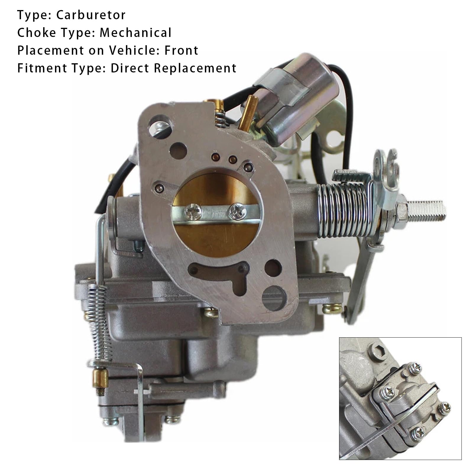 Topteng Carburetor 13200-77100 Adatto per Suzuki SJ410 F10A ST100 ST308 13200-82780 1983-2009 (1347)