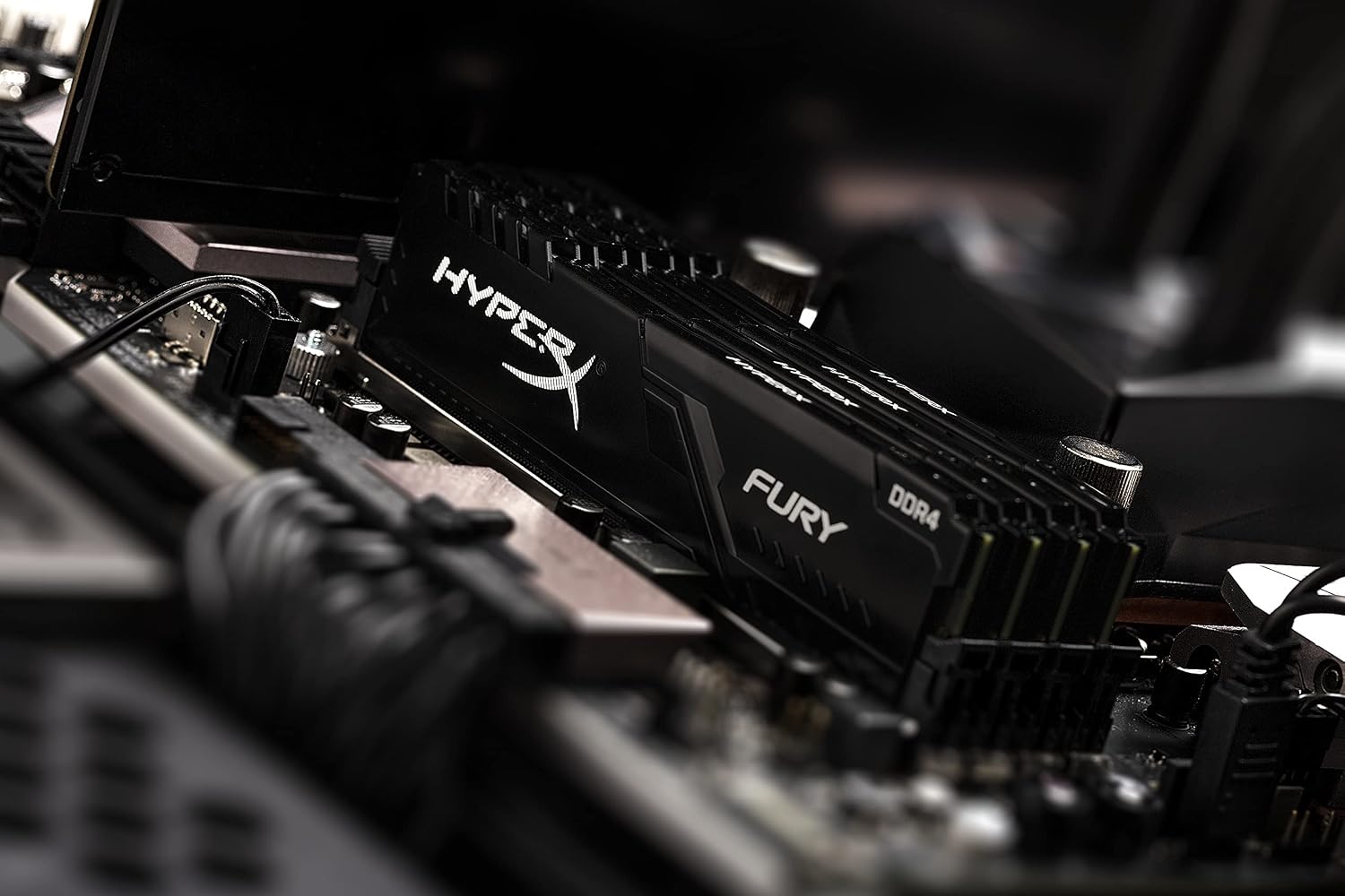 Tесh Dеаlѕ 🔥 HyperX Fury 32GB 3600MHz DDR4 Ram CL17 DIMM (Kit of 4) 1Rx8 Black Desktop Memory with low-profile heat spreader