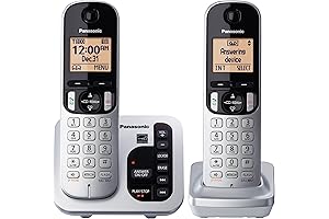 Panasonic DECT 6.0 Cordless Phone with TalkingCaller ID