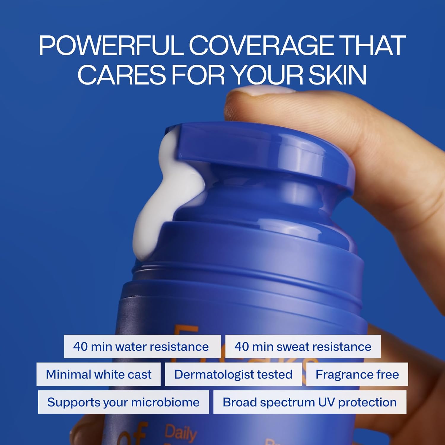 Freaks of Nature Daily Defender SPF 30 | 100% Mineral Sunscreen | Lightweight, Fast-Absorbing, 40-Min Water-Resistant | Plant-Based, Eco-Friendly, Reef-Safe, Cruelty-Free | All Skin Types | 1.7 oz - Image 2