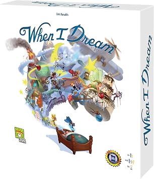 When I Dream Board Game - Cooperative Strategy Game of Horror and Heroism, Family Game for Kids & Adults, Ages 12+,1-4 Players, 60 Minute Playtime, Made by Repos Production