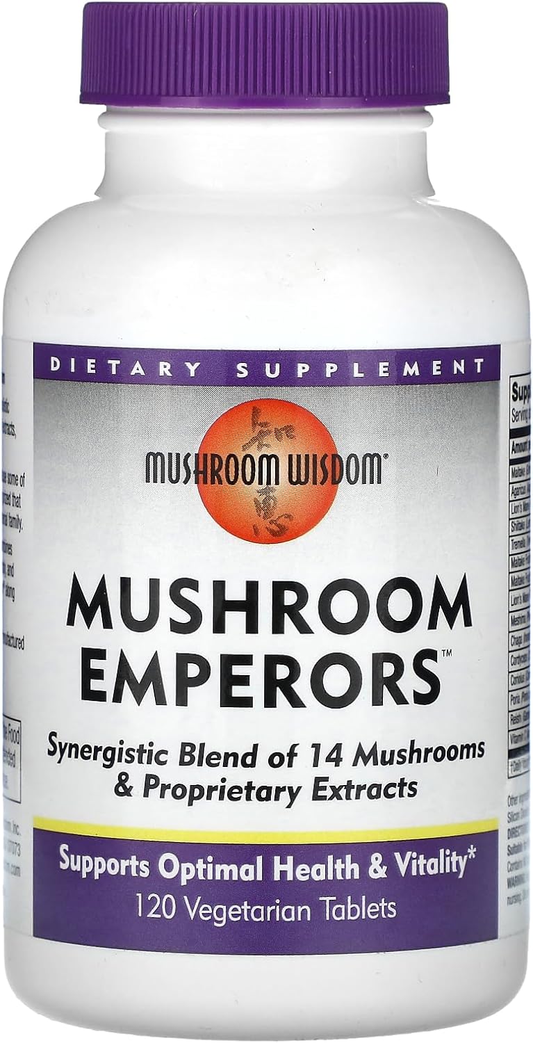 Mushroom Wisdom Mushroom Emperors - 120 Vtablets