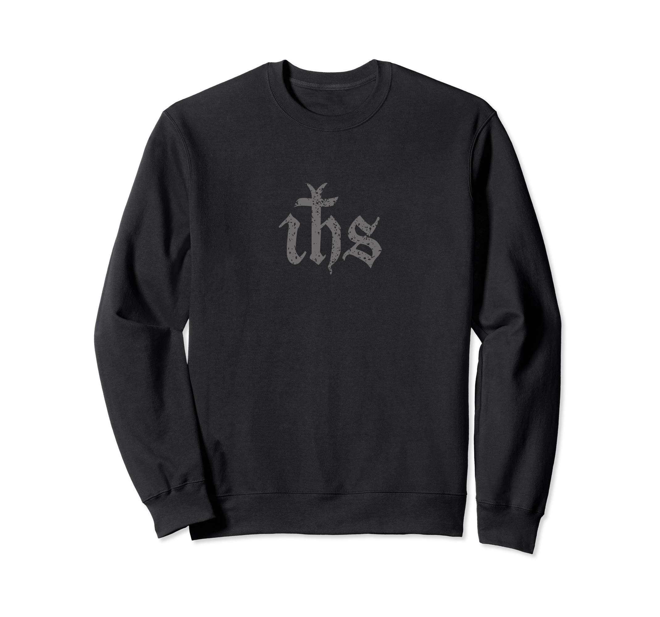 IHS Christogram Symbol Christ Jesus Catholic Christian Sweatshirt