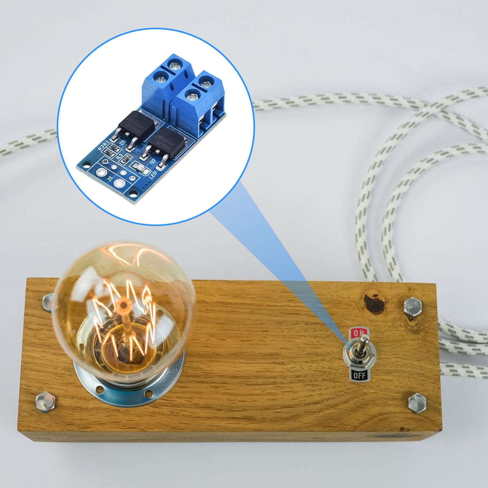 Modulo Driver MOSFET 5V-36V 15A - PWM 400W Per Arduino, Controllo Motori/Luci - Foto 3