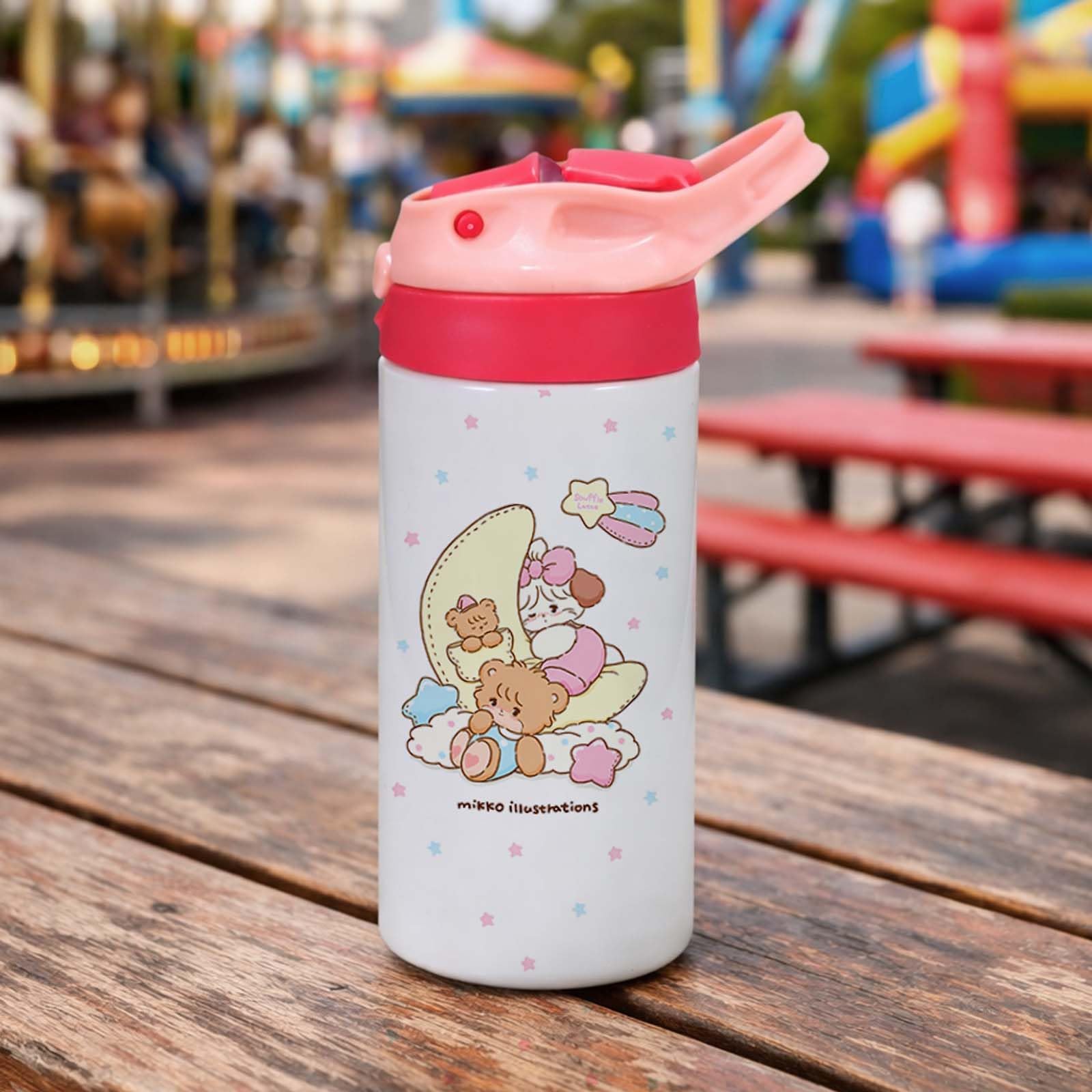 VEVOR Gobelet à Sublimation Vierge 12PCs 355 mL, Gourde Enfant à Personnaliser en Inox de Qualité Alimentaire, pour Personnalisation DIY, Bouteille Sublimable Isotherme à Double Paroi Isolée