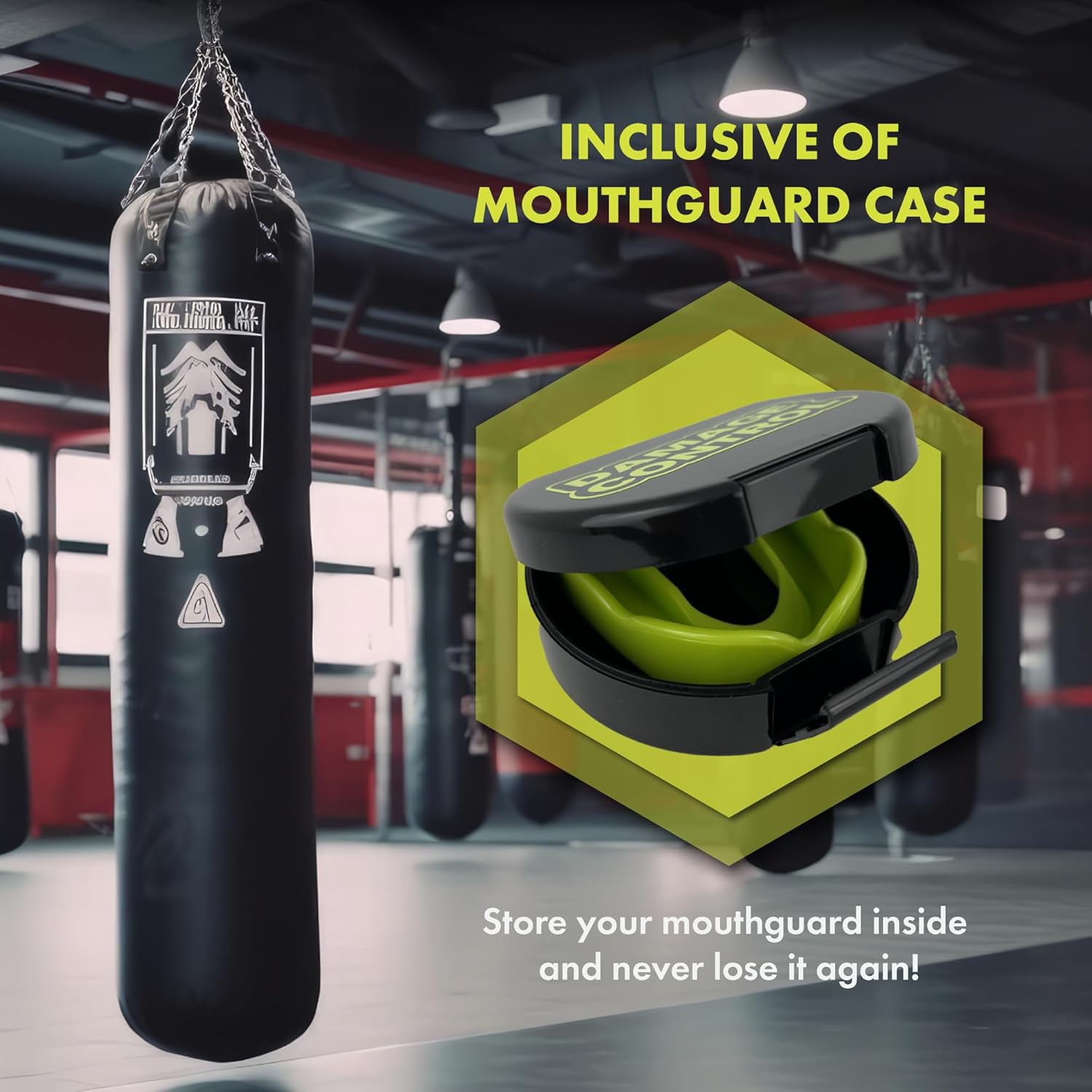 DAMAGE CONTROL Extreme Impact Mouth Guard – Sports Mouthguard for Boxing, MMA, BJJ, Hockey, Rugby, Lacrosse, & More – Mouthpiece for Teeth & Jaw Protection, for Youth & Adults (Adult, Blackarts) - Image 5