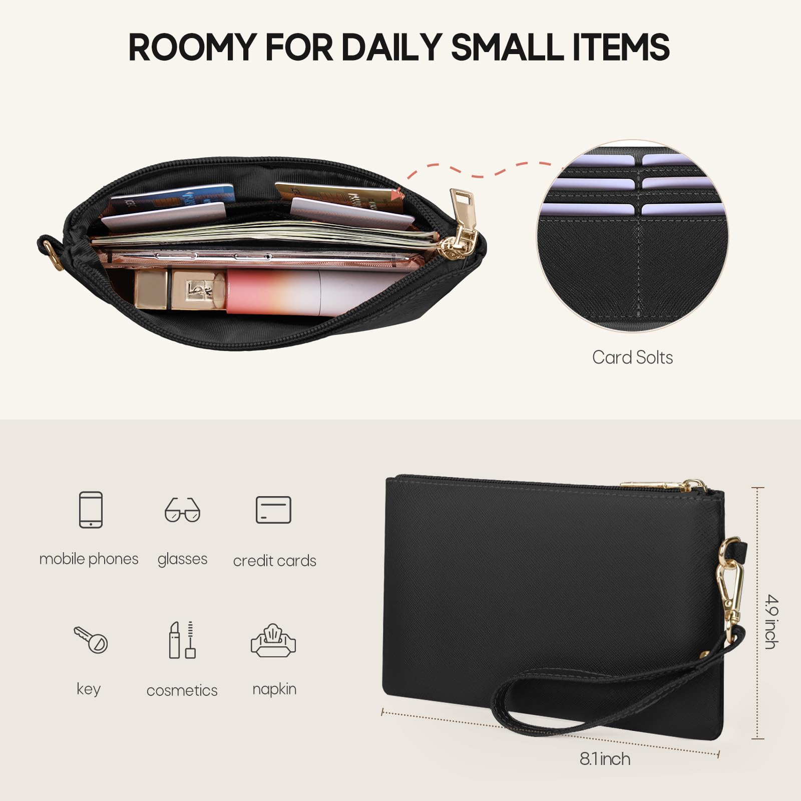 RAINSMORE Torby na laptopa dla kobiet 15,6 cala duża torba na laptopa ze skóry PU damska torebka na laptopa z kopertówką wodoodporne torby robocze do biura biznesowego szkoły na co dzień