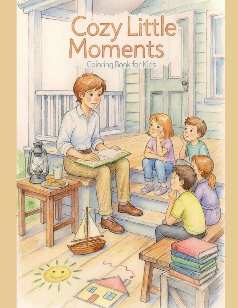 Cozy Little Moments: Whimsical Coloring Pages