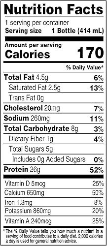 Vista 42 de Core Power Fairlife-Batido Core Power de alto contenido en proteínas, sabor vainilla, de 14 onzas líquidas (paquete de 12)