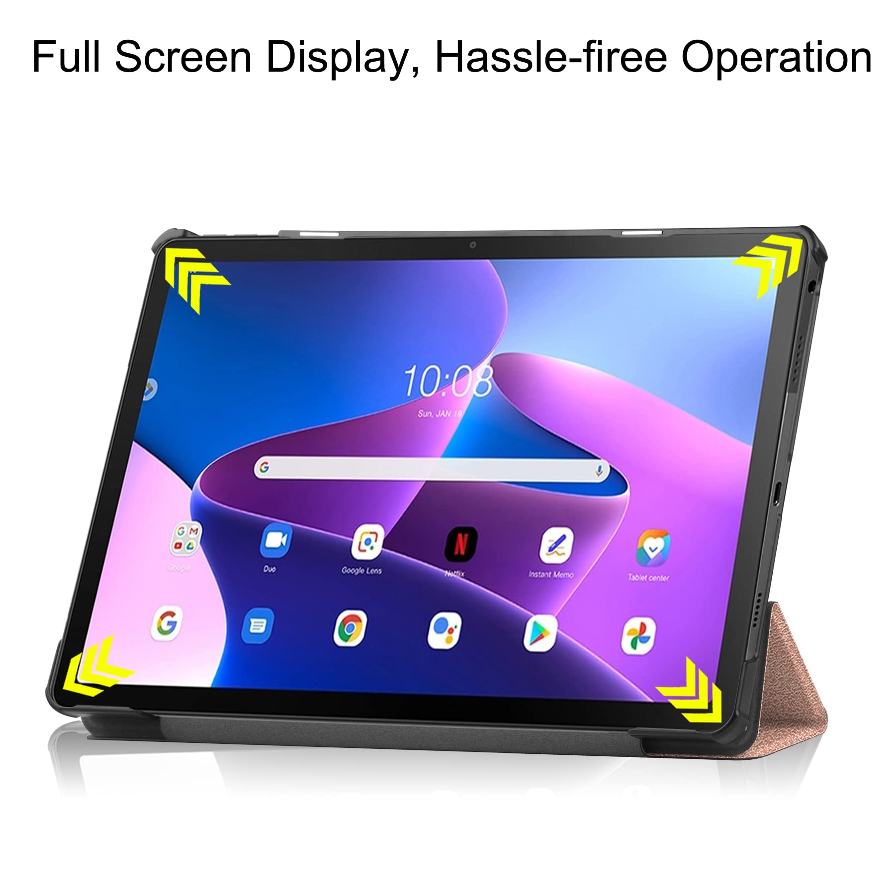 Amazon.co.jp: FOR Lenovo Tab M10 Plus (3rd Gen)10.6インチ 用の 三