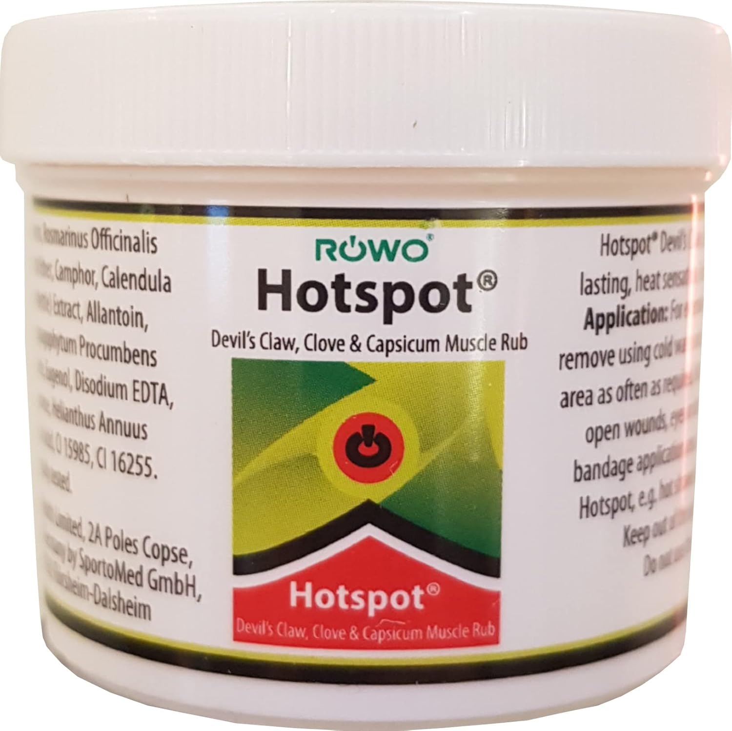 Hotspot Devils Claw, Clove and Capsicum Muscle Rub 50 ml tub Amazon
