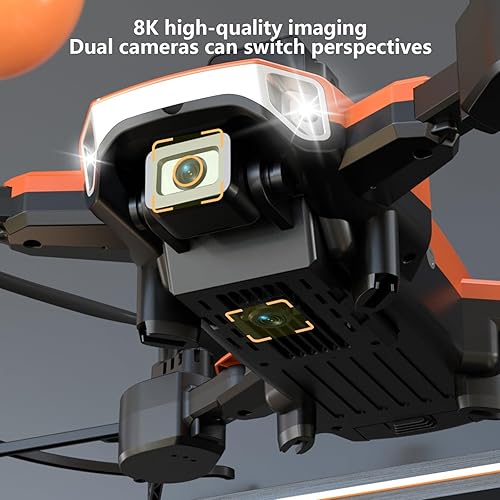 Miniatura 3 de Drone con cámara 4K HD FPV Control remoto juguetes con retención de altitud modo sin cabeza Ajuste de velocidad de inicio Regalos para niños niñas