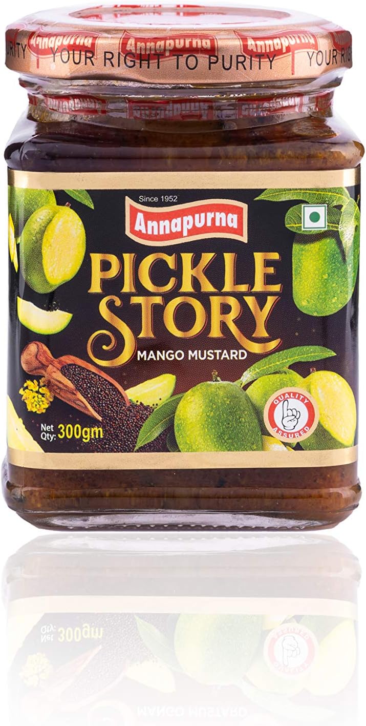 Annapurna Pickle Story Mango Mustard 300 grams