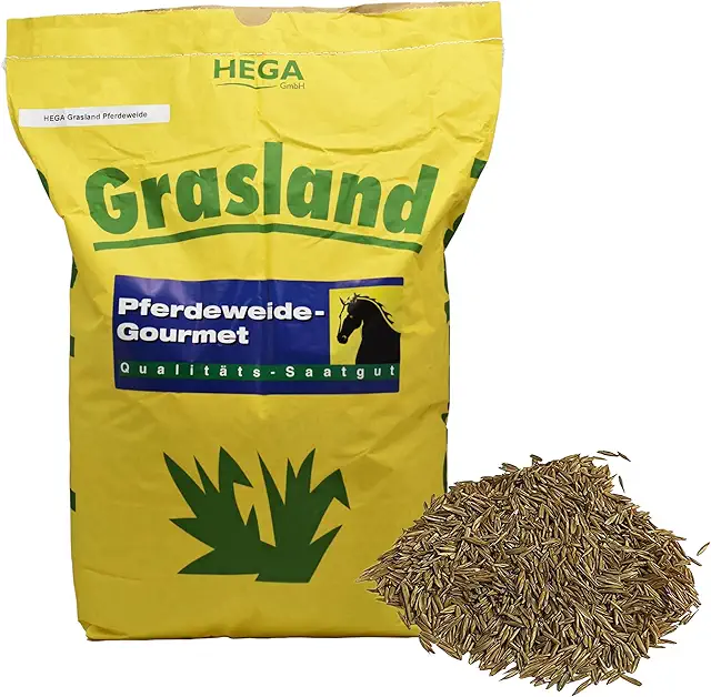 Weidegras Mischung für Pferdeweiden - 10kg Futterwiese Gras Grassamen