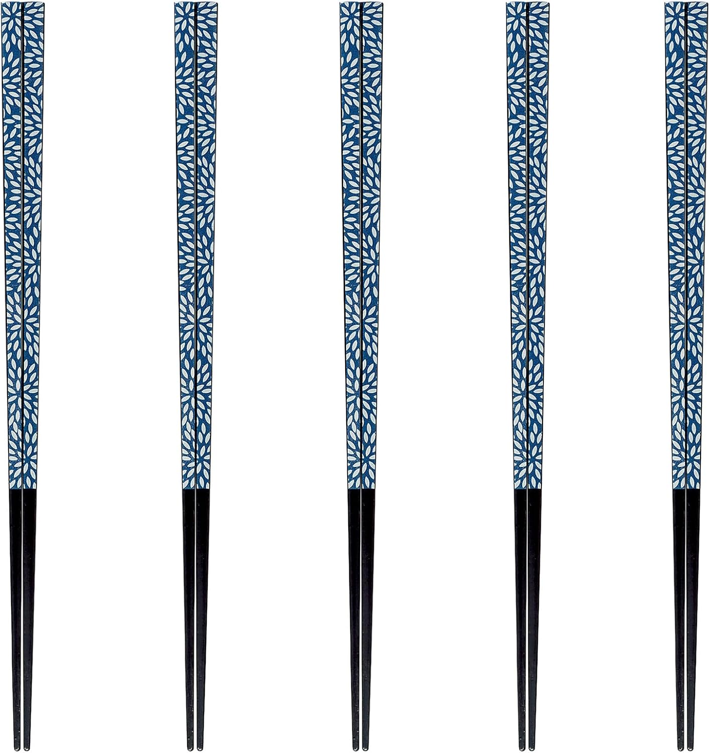 J-kitchens PID591415 Japanese Chopsticks, Set of 5 Pairs, Material: Wood, Chopsticks, Made in Japan
