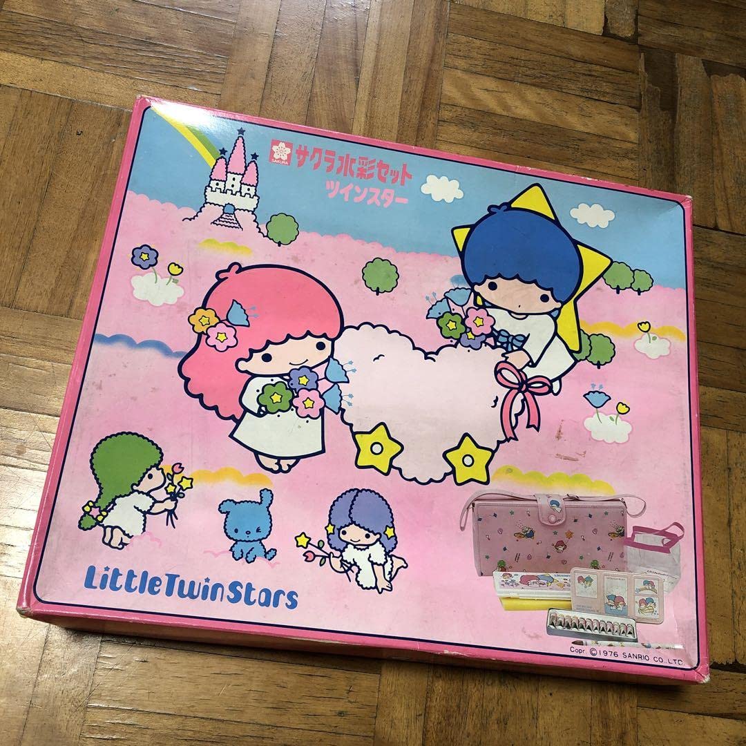 昭和レトロ サンリオ 76年 キキララ 文具トレーケース｜サンリオ