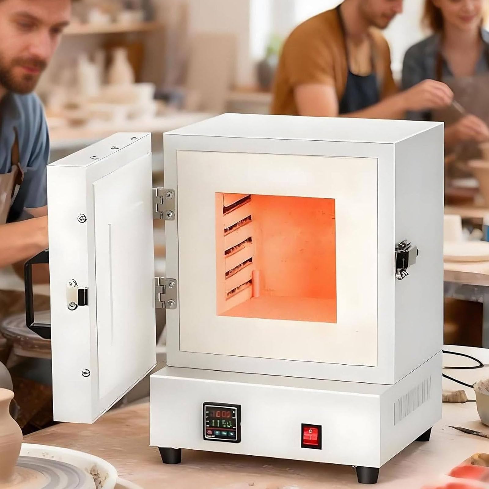 Horno de laboratorio de 1150 ℃ para esmaltado de cerámica sin grietas térmicas