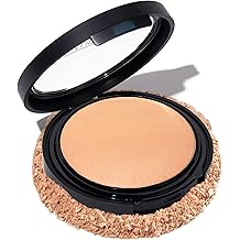 LAURA GELLER NEW YORK Baked Double Take Powder Foundation - Light - Buildable Medium to Full Coverage - Matte Finish