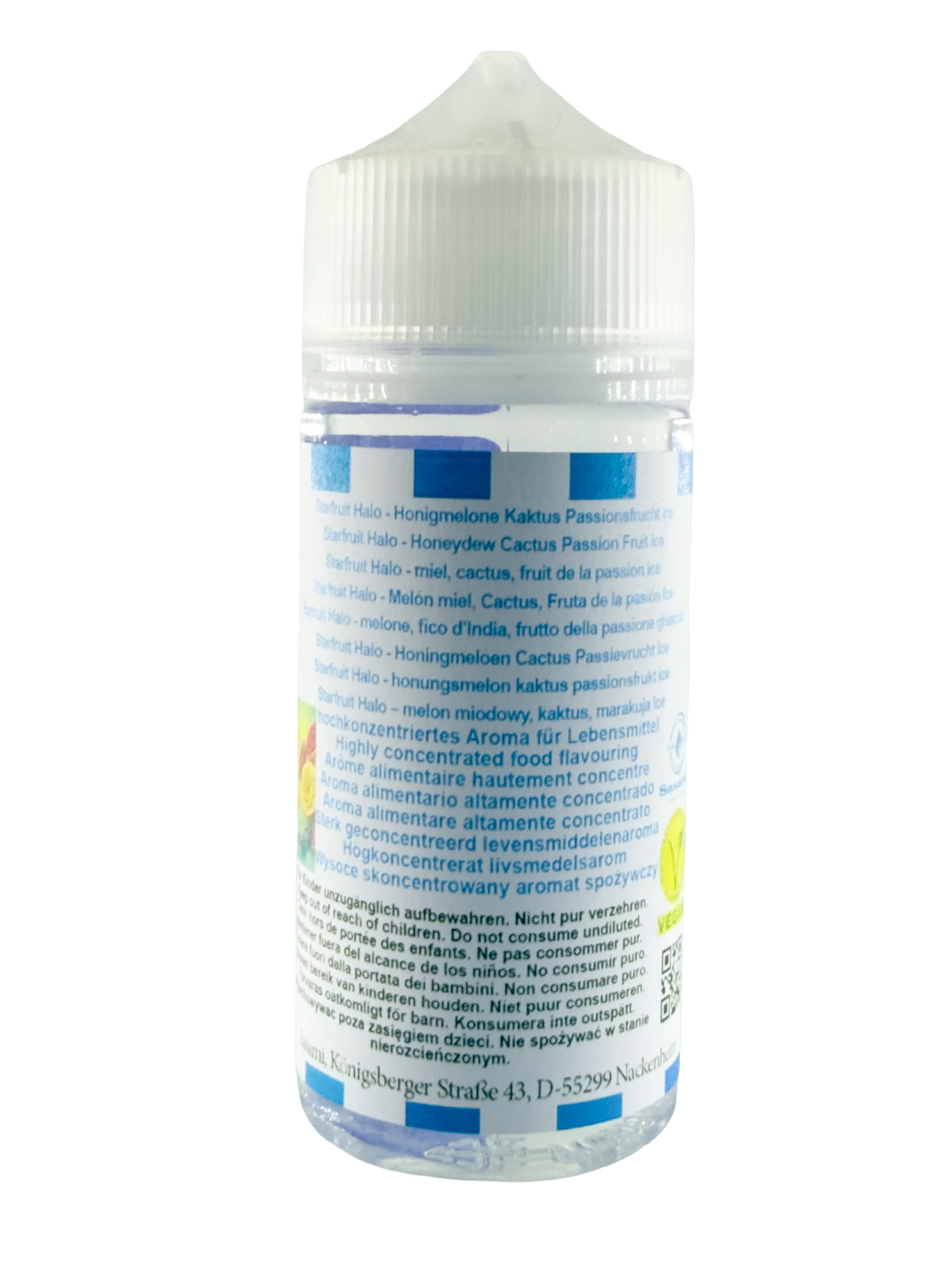 Starfruit Halo - melone, fico d’India, frutto della passione ghiaccio aroma concentrato - vegano - Sasami - 100ml