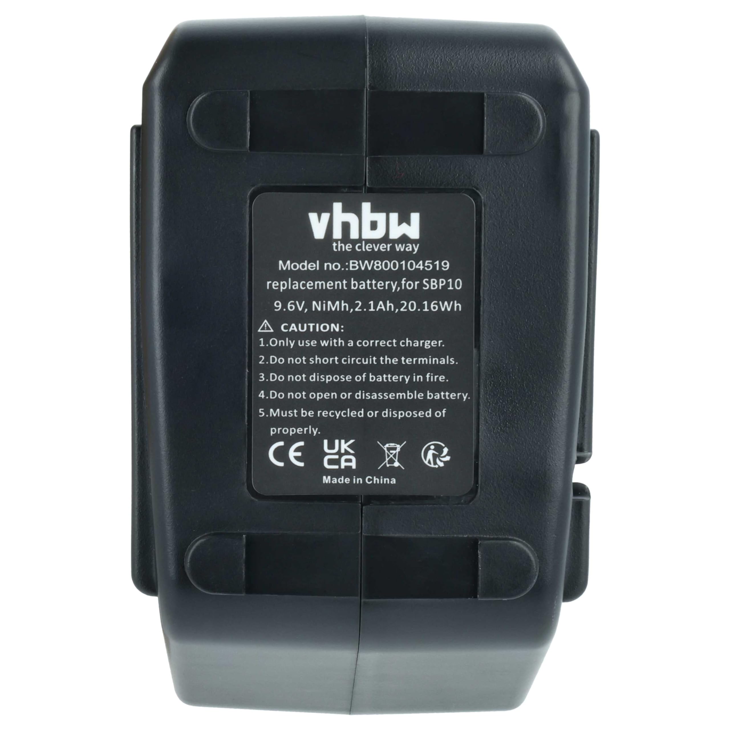 vhbw 3 x akumulator zamienny do Hilti SPB105, 265605, 334584, 315078, SBP10 do narzędzi (2100 mAh, NiMH, 9,6 V)