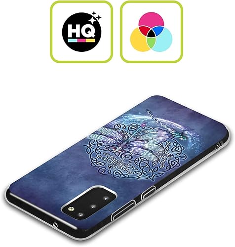 Miniatura 2 de Head Case Designs Funda de gel suave con licencia oficial de Brigid Ashwood Dragonfly Celtic Wisdom compatible con Galaxy A52  A52s  5G (2021)