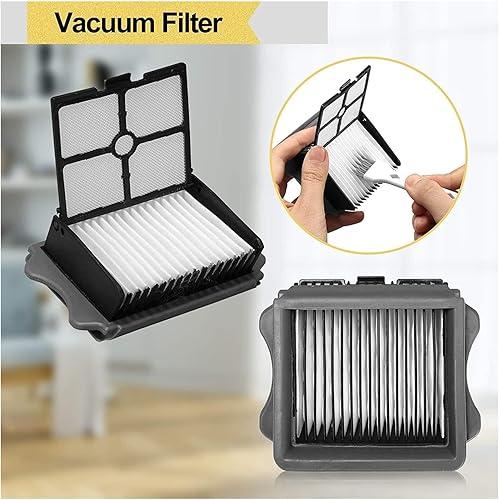 Miniatura 4 de BeNtli Piezas de repuesto para aspiradora inalámbrica, paquete de 2 rodillos de cepillo + 4 filtros de vacío, compatibles con Tineco IFloor 3Floor