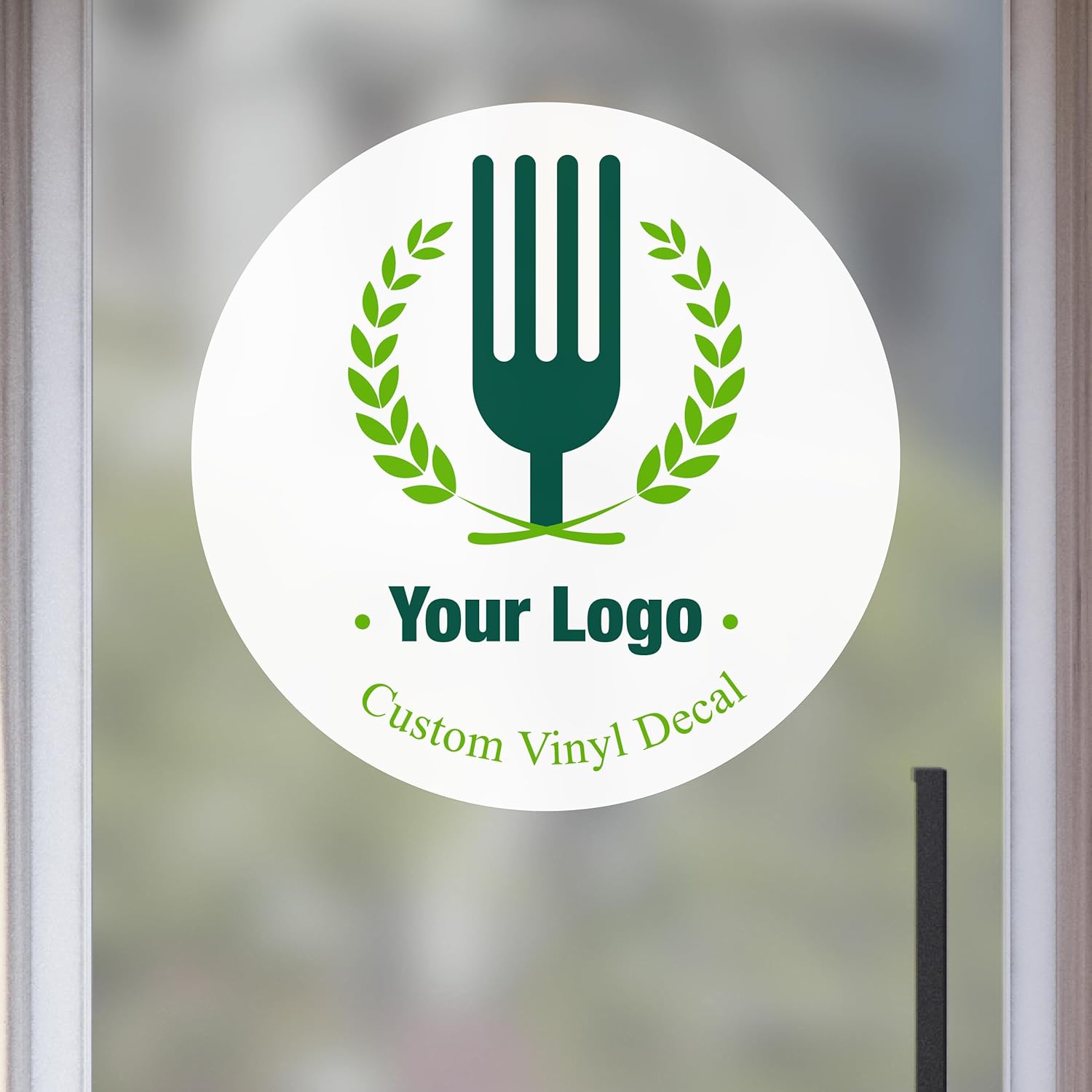 Personalized Business Stickers - Custom Logo Decals - Vinyl Wall Stickers & Window Signs for Business, Home, Office - Branding Logo Decals