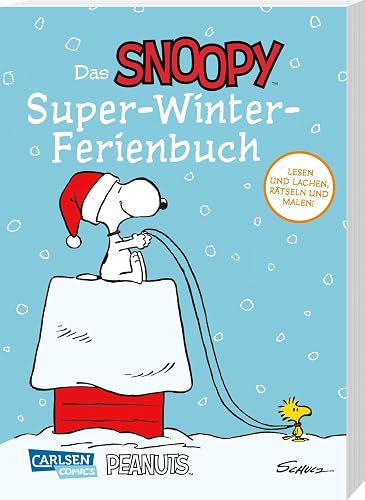 Das Snoopy-Super-Winter-Ferienbuch: Mit kurzen Comics, Logikrätseln, Ausmalbildern, Sudoku und Denkspielen für Kinder ab 7 Jahren (Peanuts Ferienspaß)