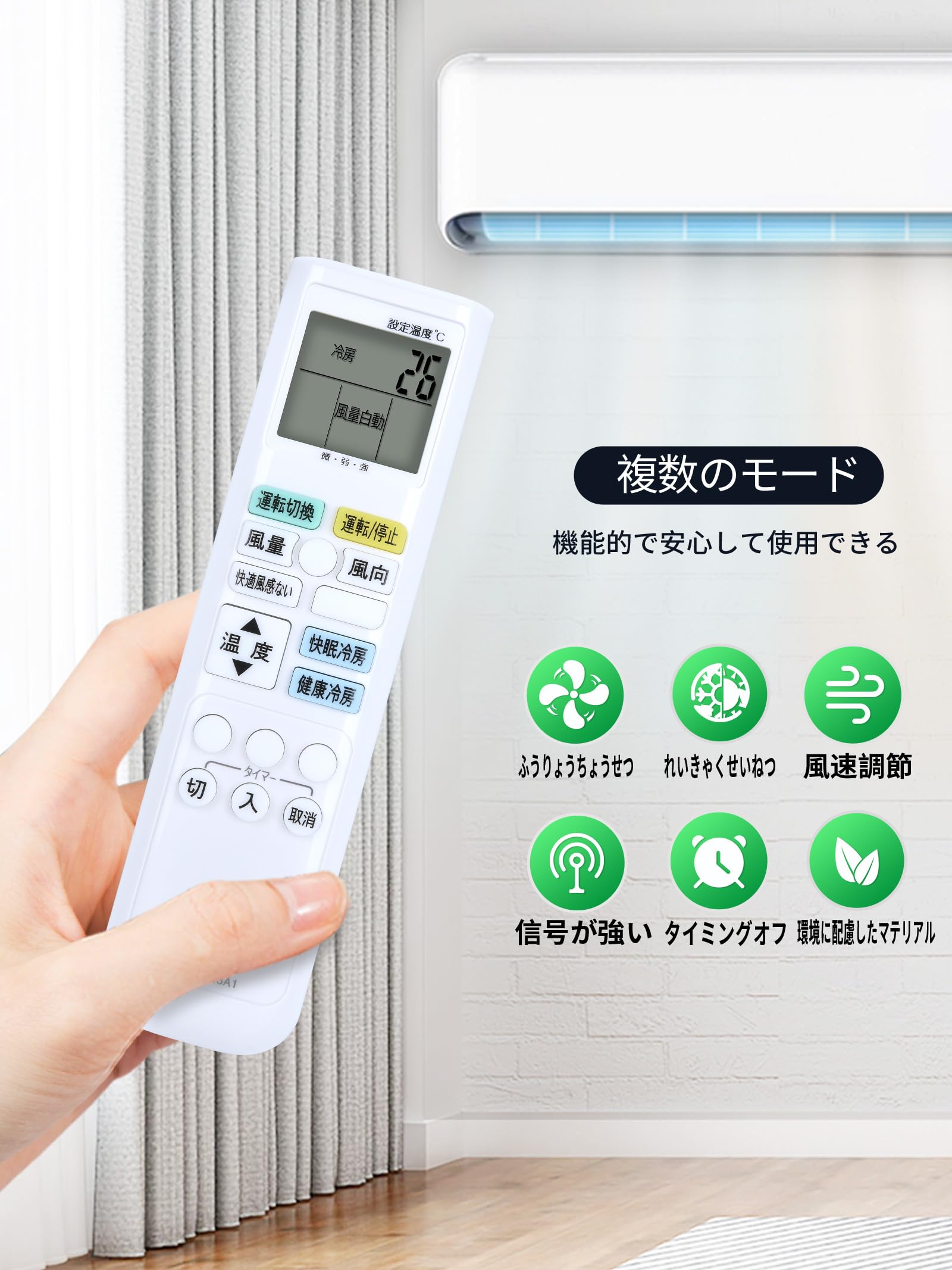 Amazon.co.jp: エアコンリモコン ARC443A1 for ダイキンエアコン