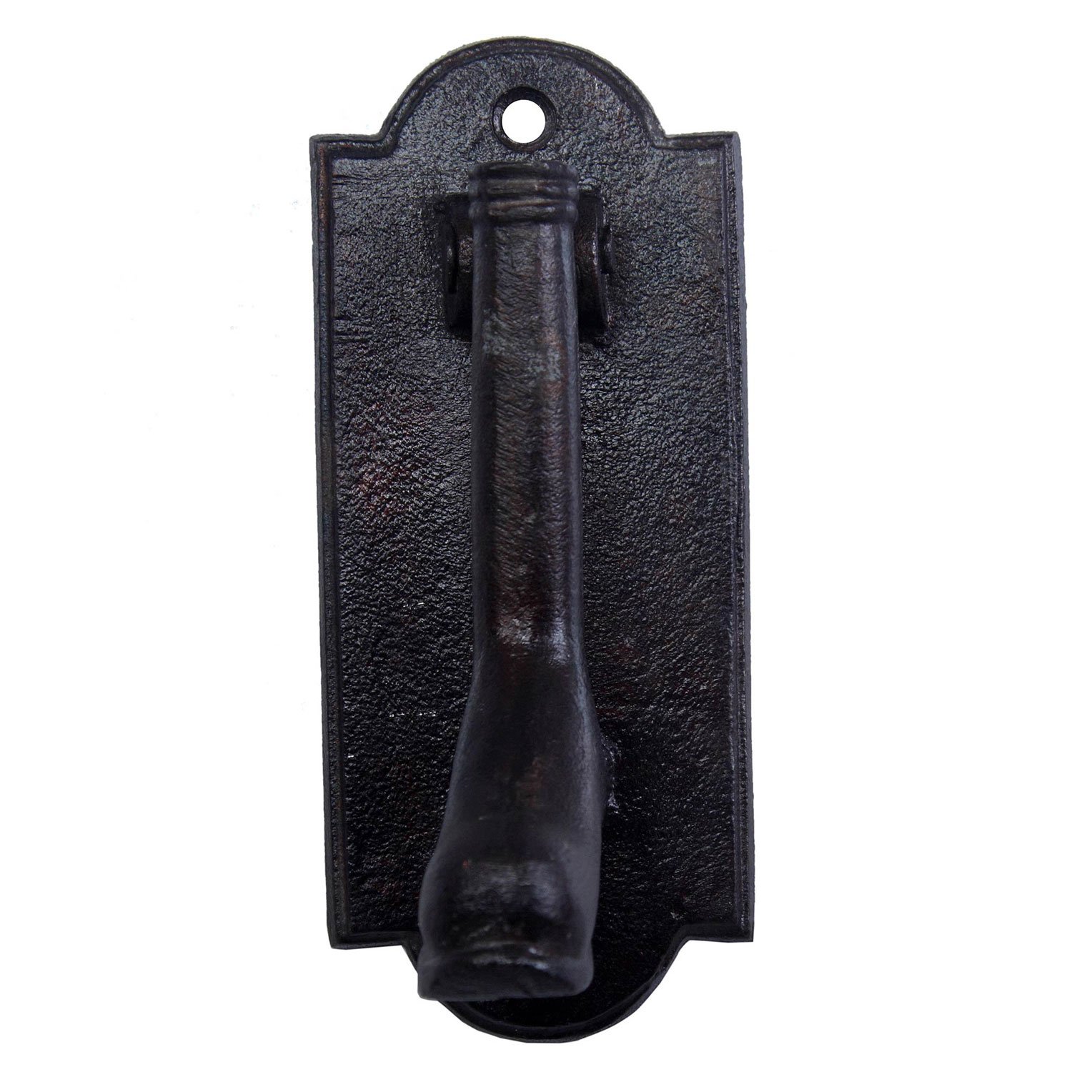 Homescapes Silver Door Knocker Boot Vintage Nostalgic Cast Iron Black Antique Style
