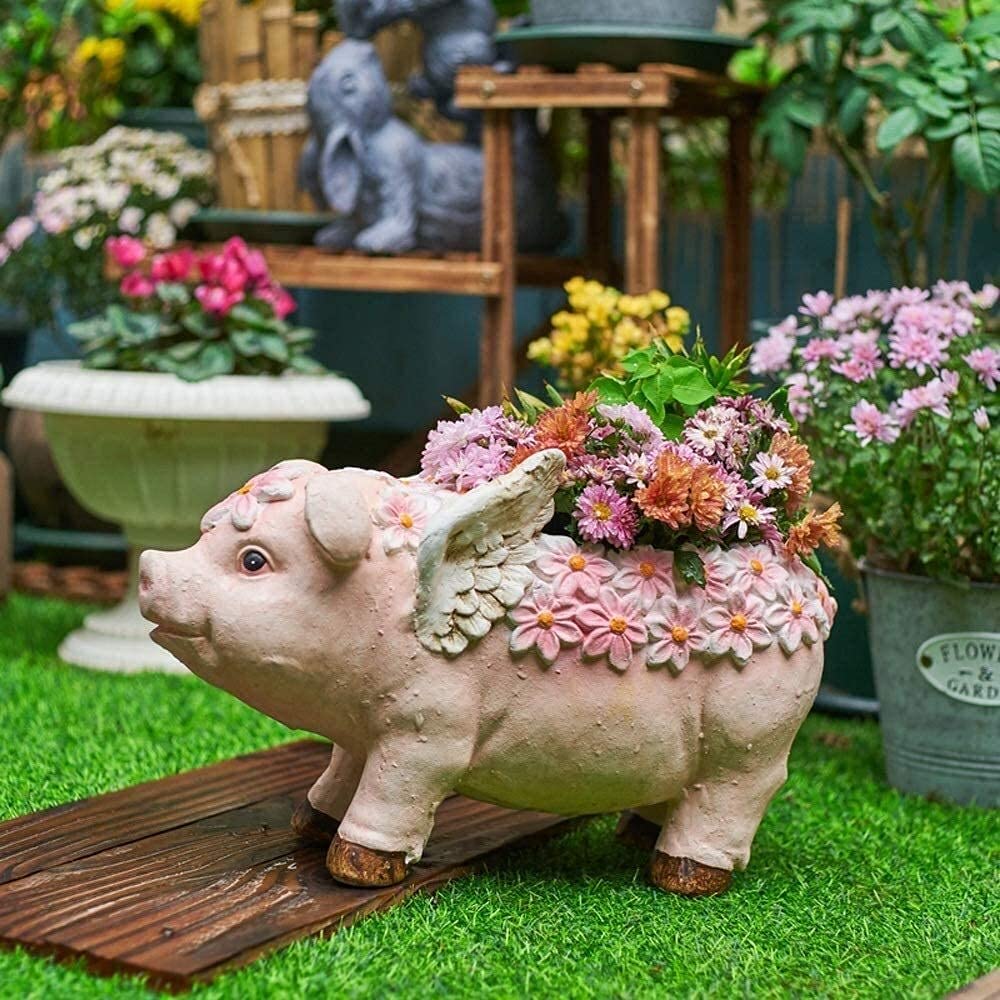 Ornamenti da giardino per esterni Sculture Regalo Decorazione Statua Corti