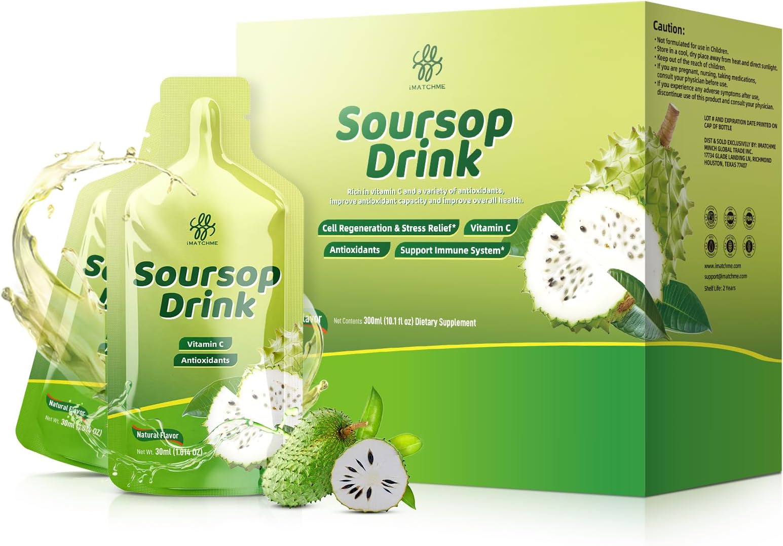 iMATCHME Soursop Drink 10pcs