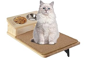 ikare Cat Wall Shelves: The Ultimate Feline Dining and Entertainment Hub