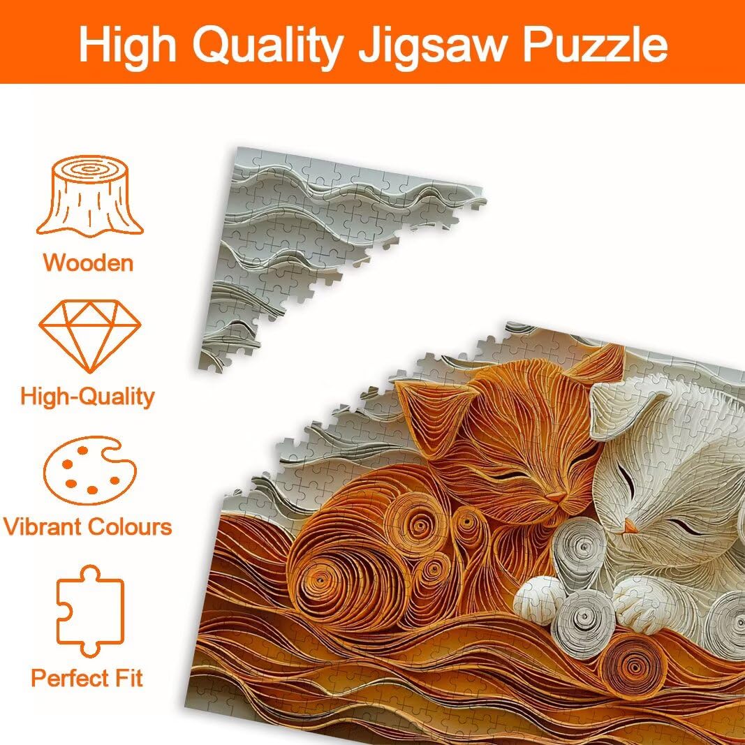 Puzzle Animale, Puzzle 2000 Pezzi Adulti per Decor, Regalo Donna/Uomo -8766