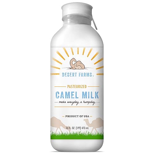 Leche de camello congelada fresca orgánica, sabor fresco con beneficios para la salud, grado A pura y natural, leche libre de alérgenos de camellos