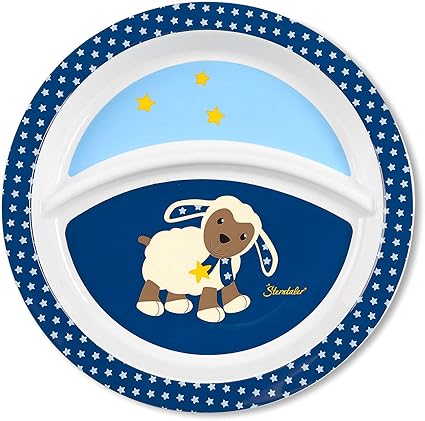 Sterntaler Assiette Bebe Du Mouton Stanley Age Pour Les Bebes A Partir De 6 Mois Bleu Amazon Fr Bebe Et Puericulture