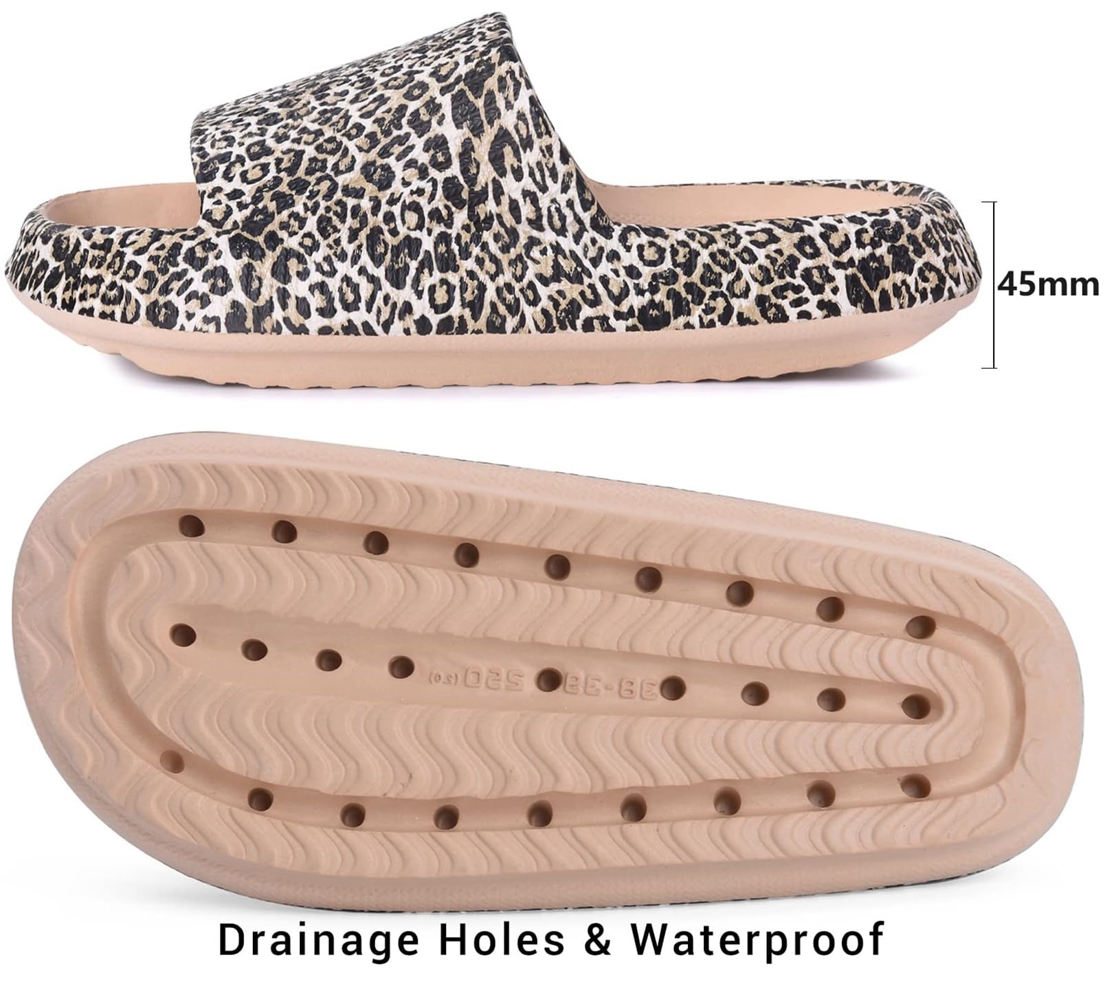 VEXITO Ciabatte Nuvola Donna Uomo EVA Morbide Casa Mare Spiaggia Piscina Ortopediche Taglia 34-47