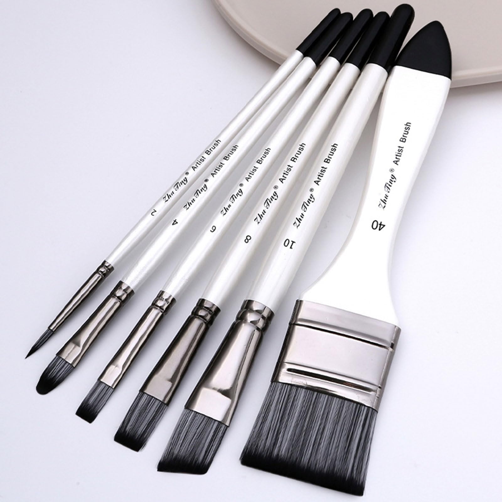 Kit De Pinceaux De Maquillage Doux Et Moelleux Pour Application D'ombre